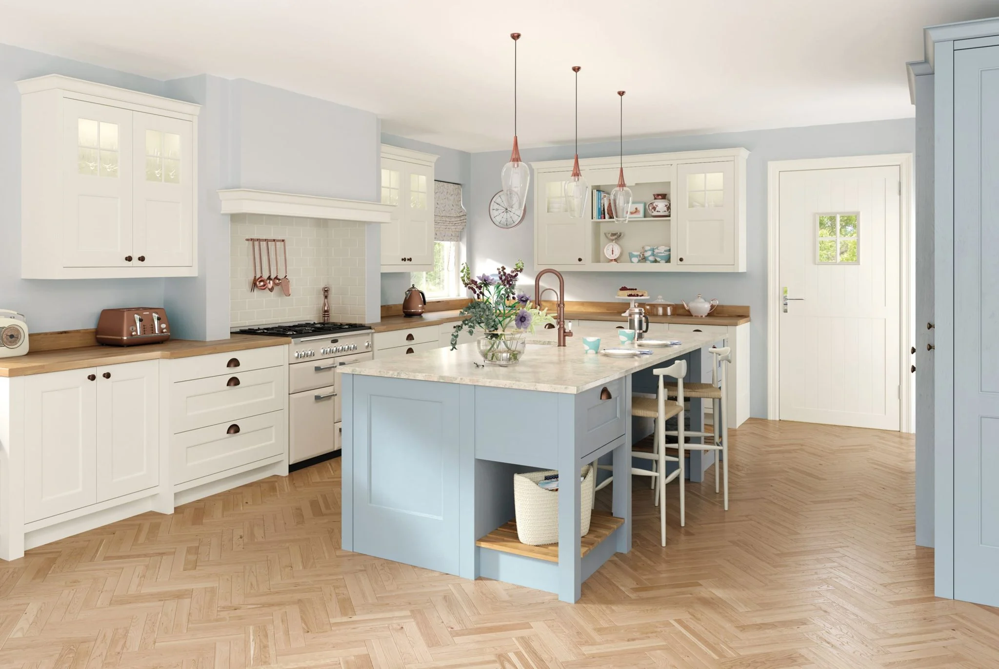 Wakefield kitchen on display